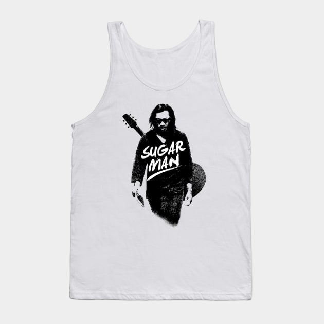 Sixto Rodriguez - Sugar Man Tank Top by edwinjones20